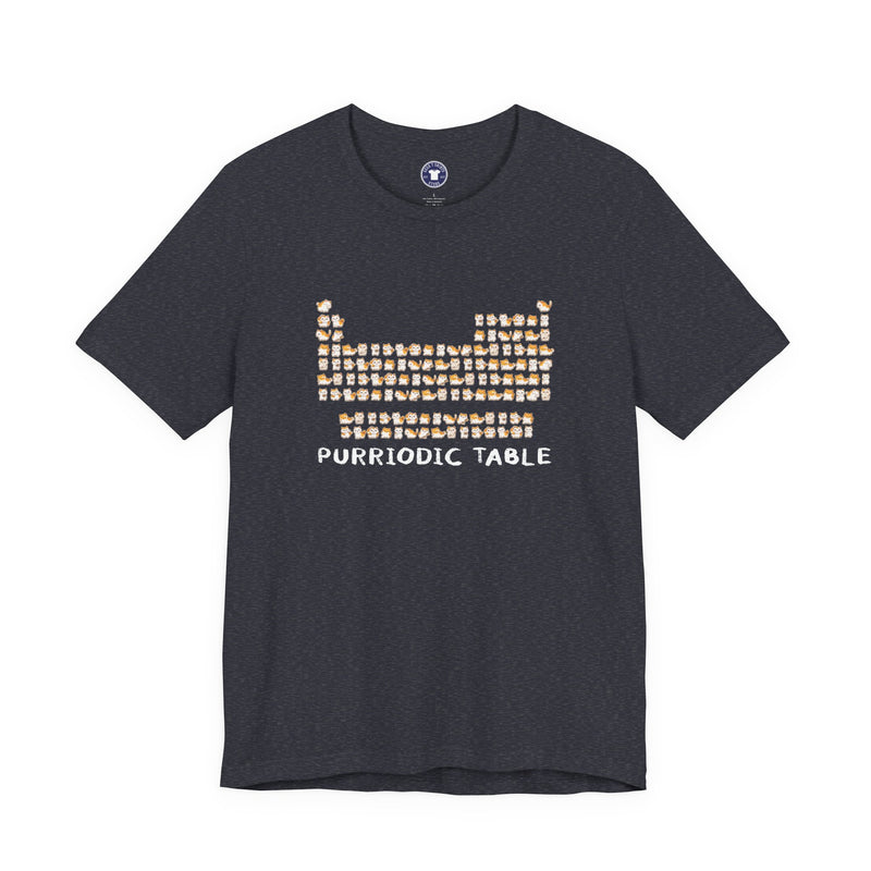 Purriodic Table - Premium Unisex Crewneck T-Shirt