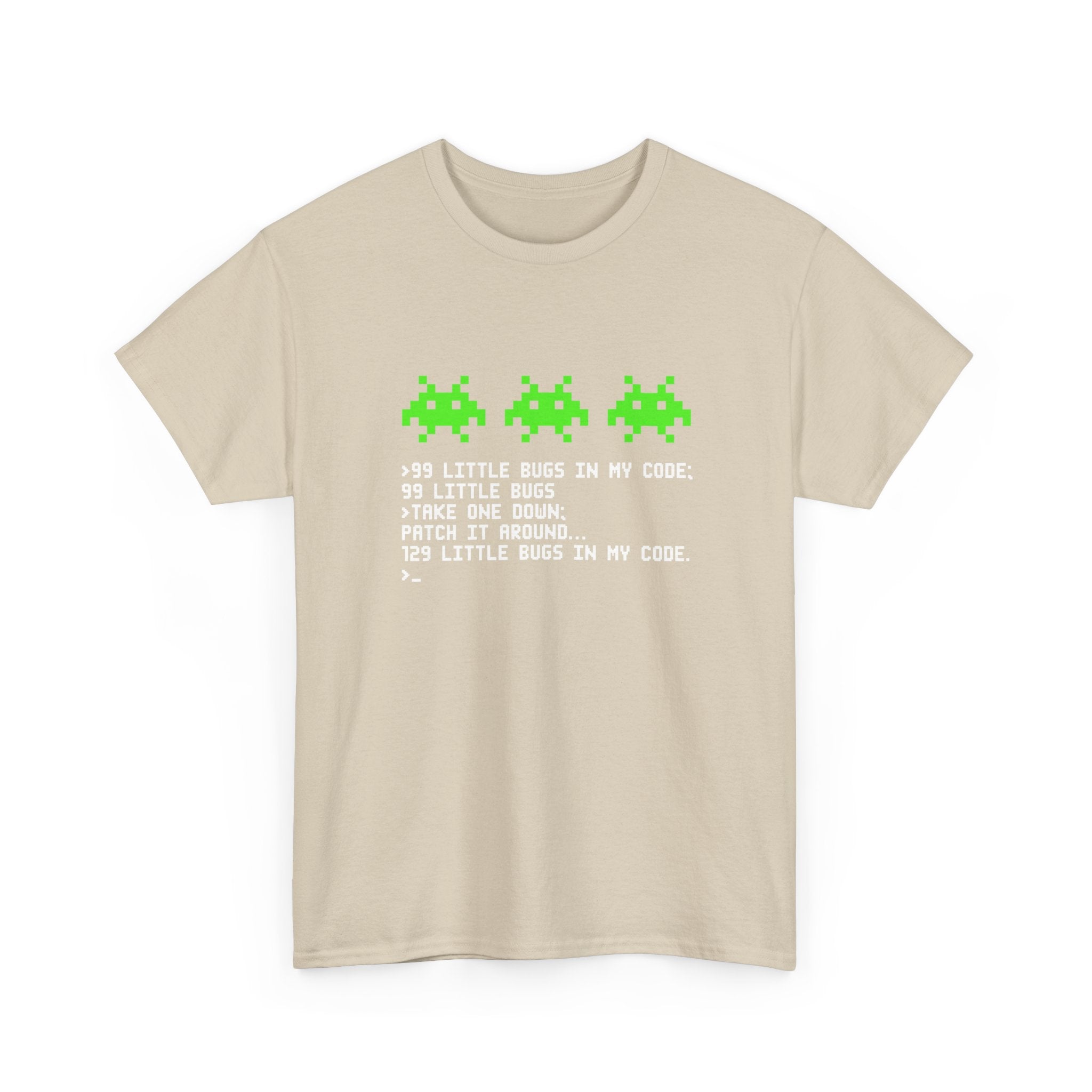 99 Little Bugs In My Code - Nerd Shirt - IT Shirt -  Unisex Crewneck T-Shirt