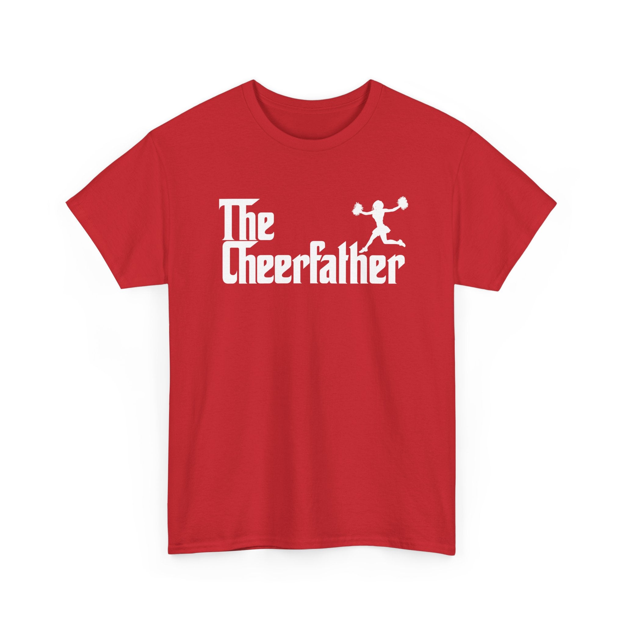Funny Cheer Dad Shirt The Cheerfather Cheerleader Father Gift - Unisex Regular Crewneck T-Shirt