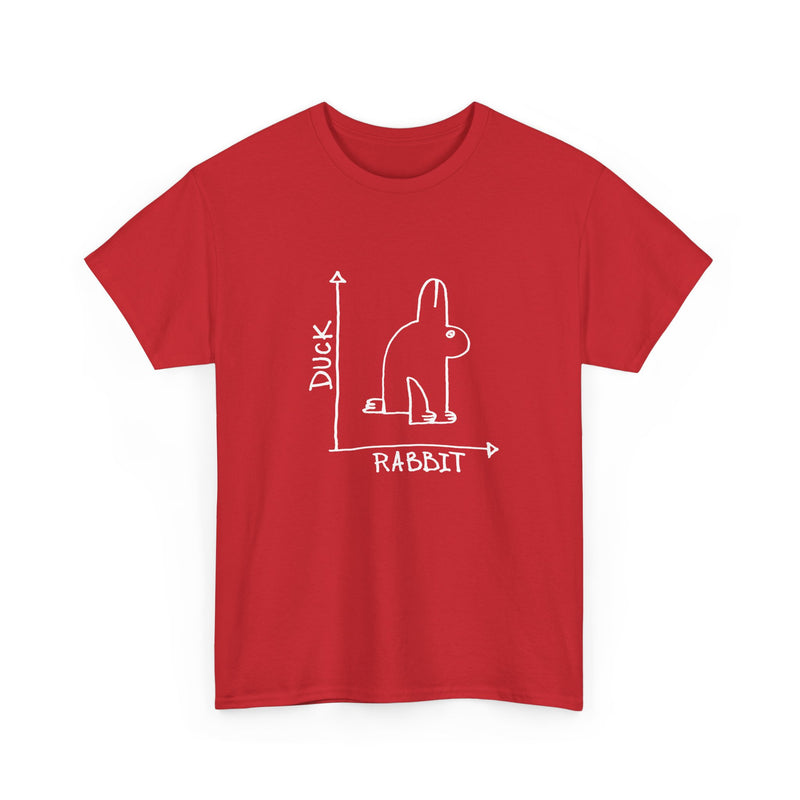 Rabbit-Duck Paradox - Regular Unisex Crewneck T-Shirt
