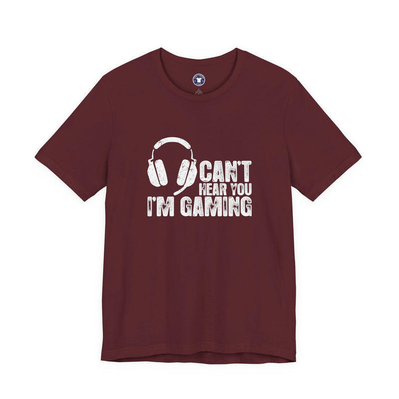 Can't Hear You I'm Gaming - Premium Unisex Crewneck T-Shirt