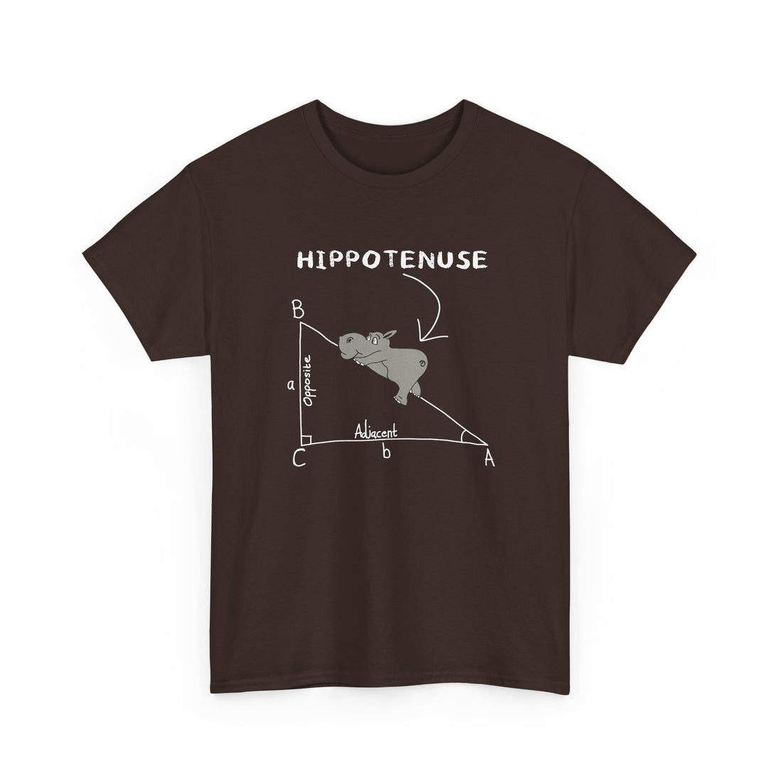 Geometry Hippotenuse Hypotenuse - Regular Unisex Crewneck T-Shirt