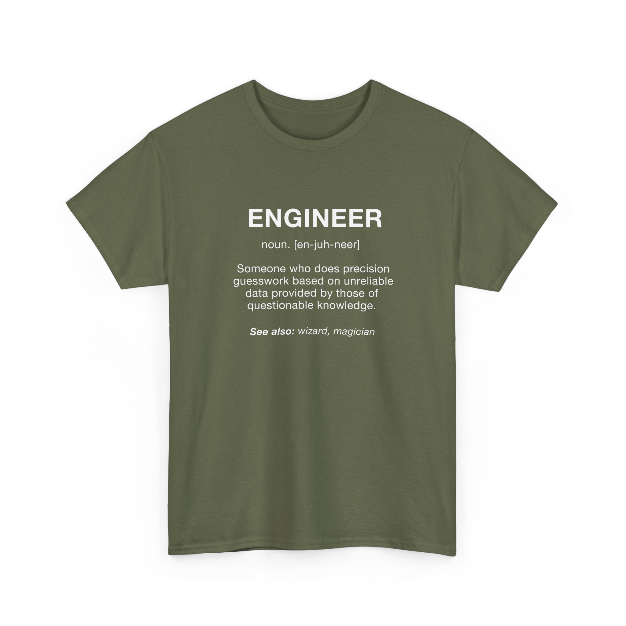 Engineer Noun - Engineering Shirt -  Unisex Crewneck T-Shirt