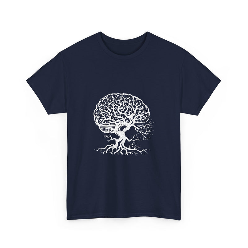 Brain Tree T-Shirt, Mind Tree Art Tee, Geek T-Shirt, Nerd Shirt, Science Nature Shirt, Intelligent Tree Design, Unique Tree Gift Tee