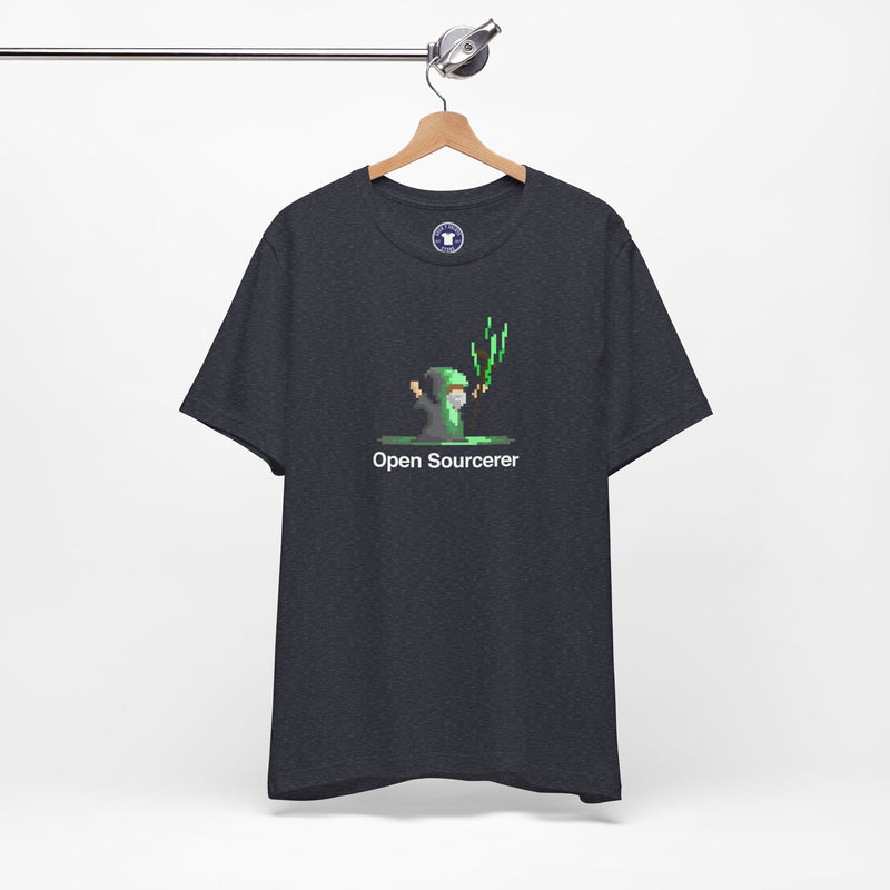 Open Sourcerer - Web Developer - Premium Unisex Crewneck T-Shirt