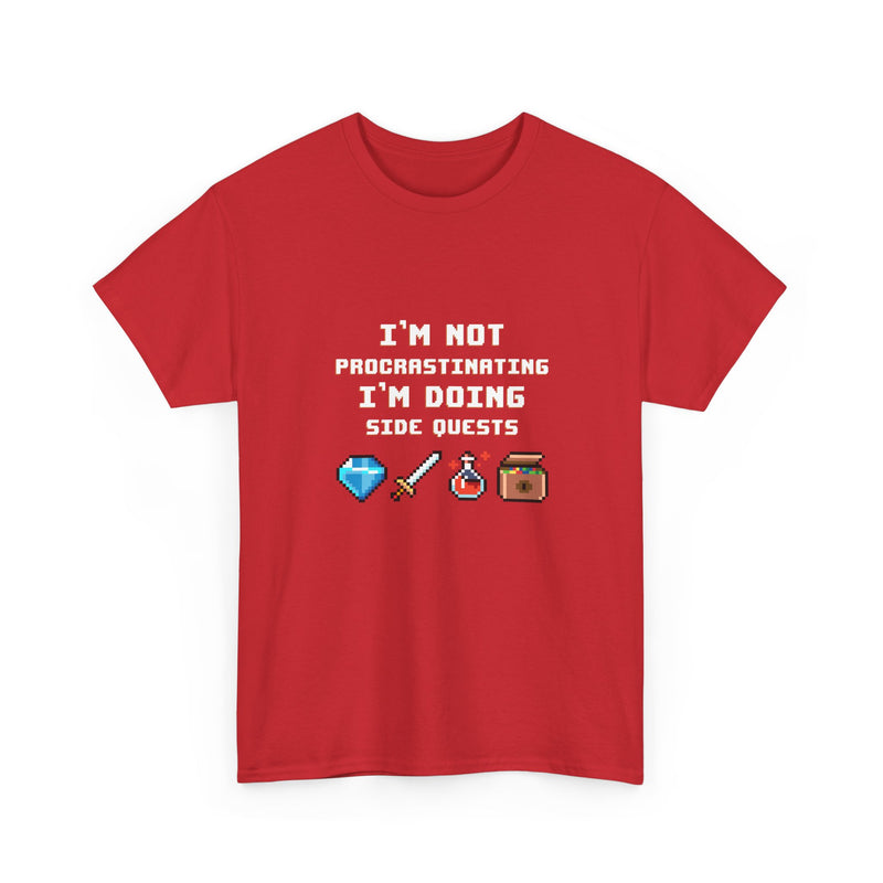 I'm Not Procrastinating I'm Doing Side Quests - Regular Unisex Crewneck T-Shirt