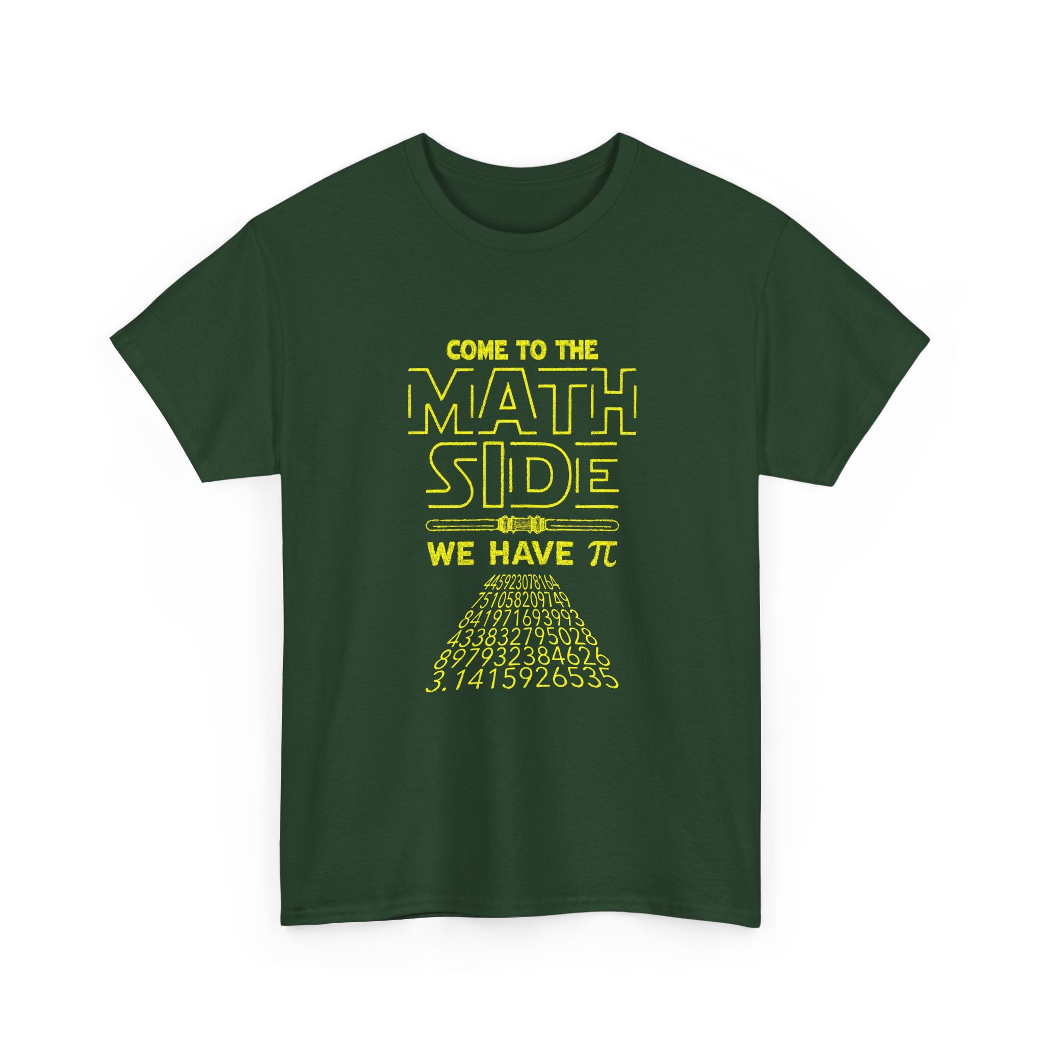 Come To The Math Side, We Have π