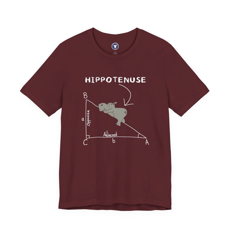 Geometry Hippotenuse Hypotenuse - Premium Unisex Crewneck T-Shirt