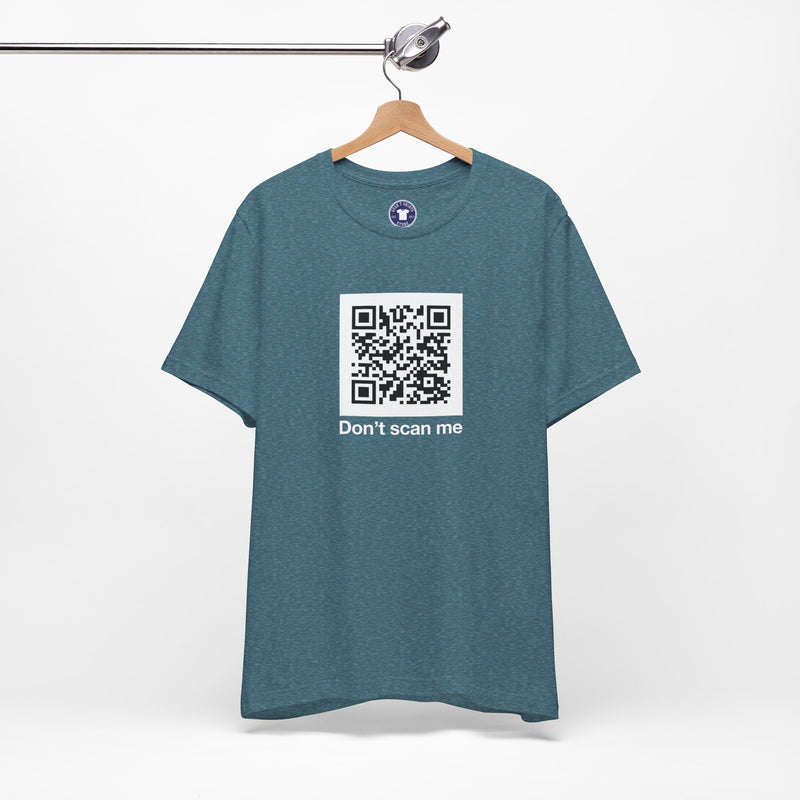 Qr Code Prank - Rick Astley - Dont Scan Me - Premium Unisex Crewneck T-Shirt