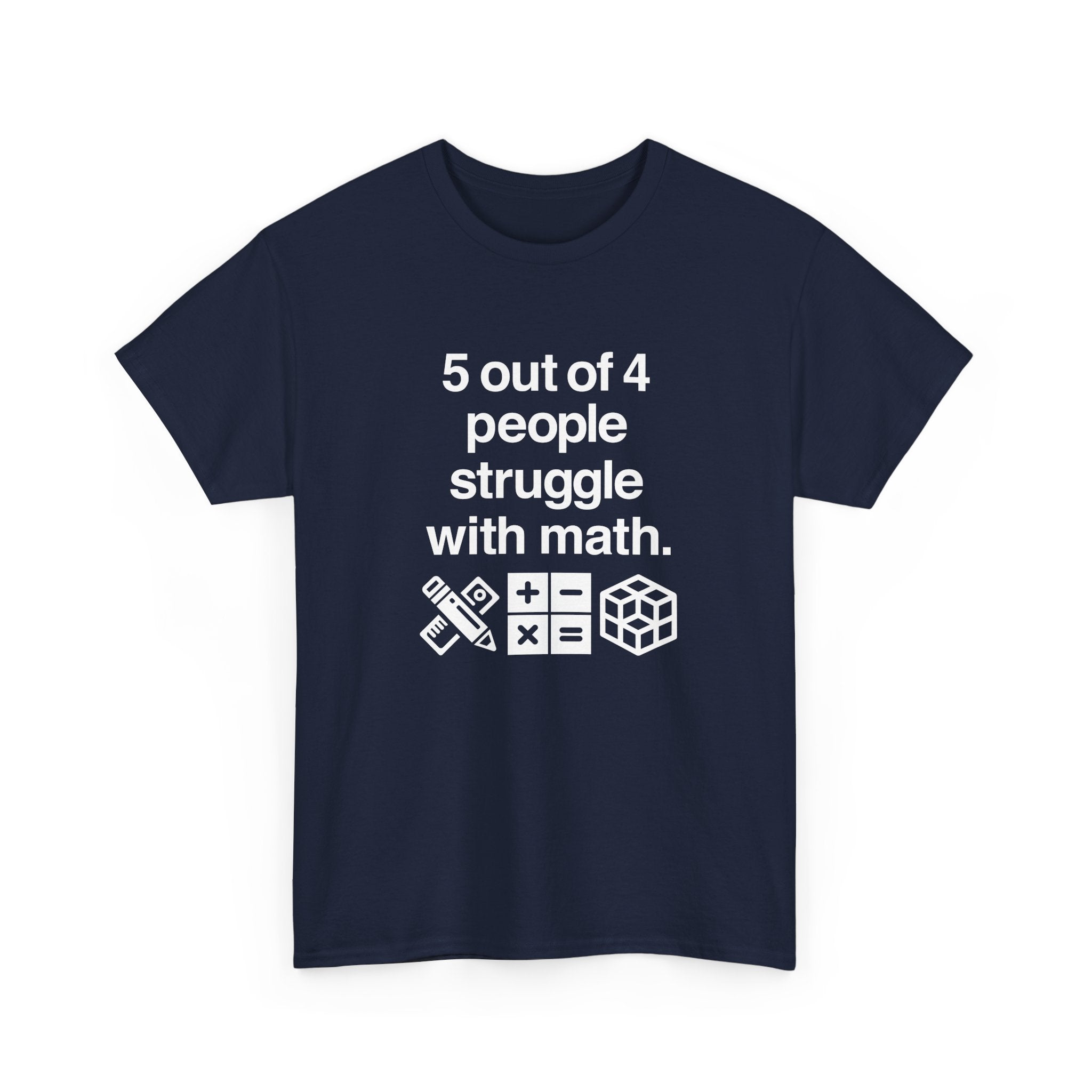 Five Out Of Four People -  Unisex Crewneck T-Shirt