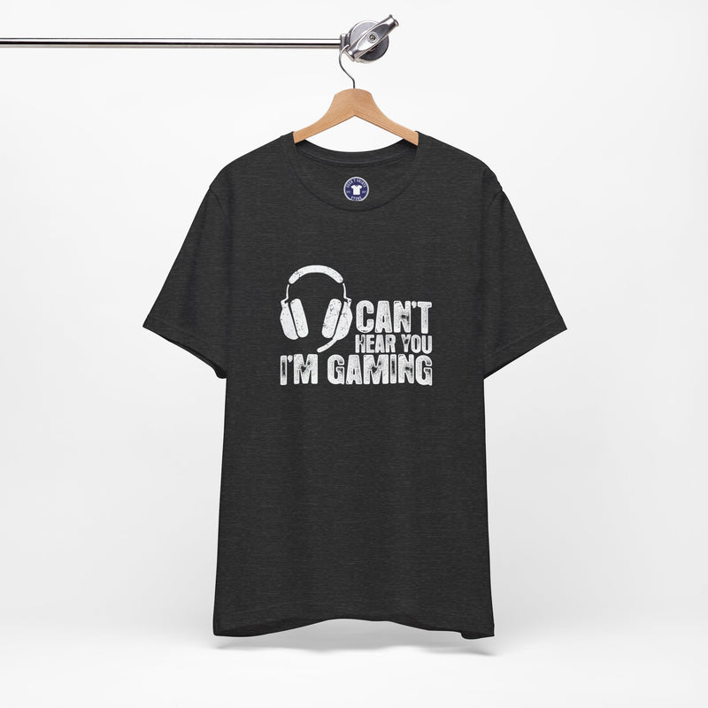 Can't Hear You I'm Gaming - Premium Unisex Crewneck T-Shirt