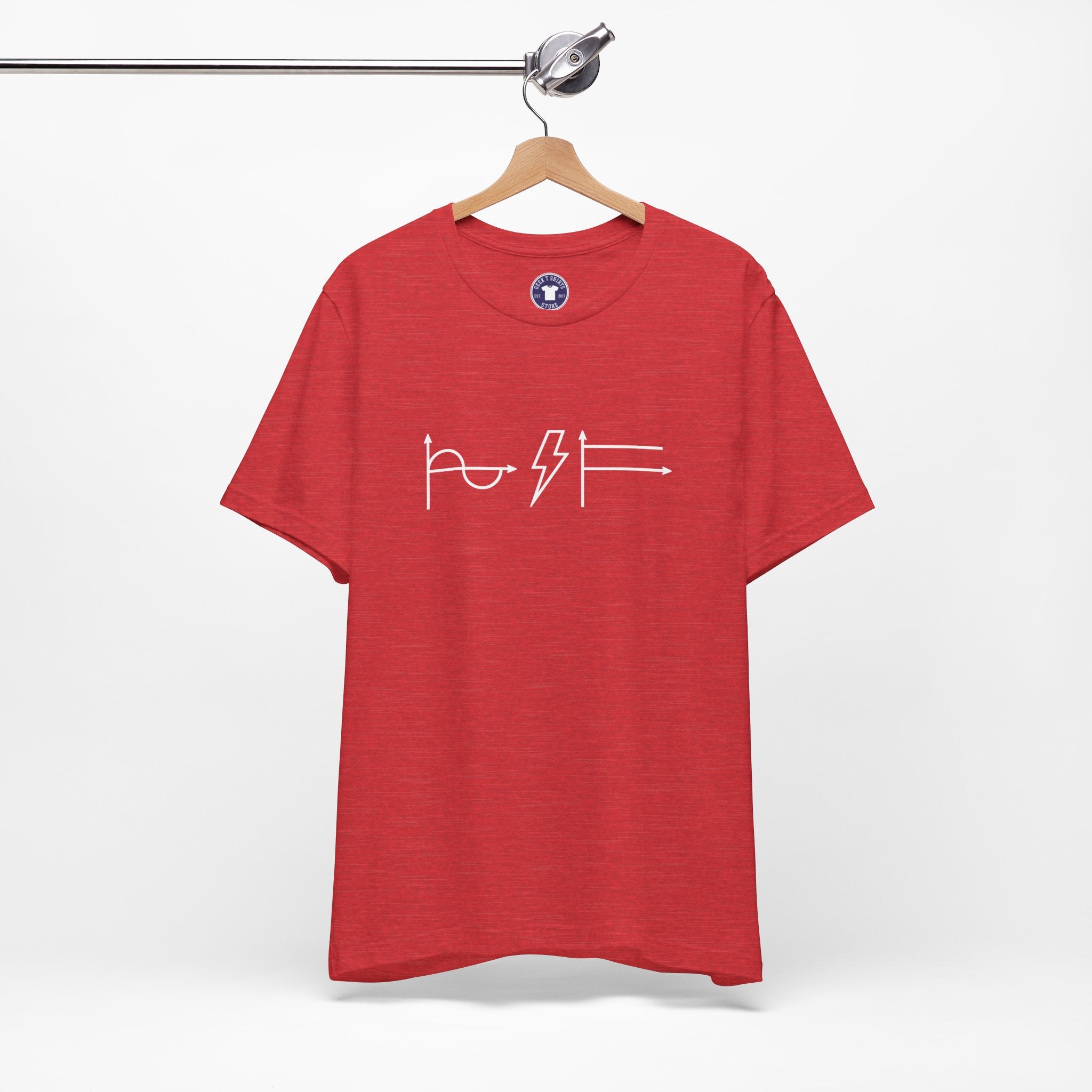 A-C D-C Electrical Engineer Joke - Premium Unisex Crewneck T-Shirt