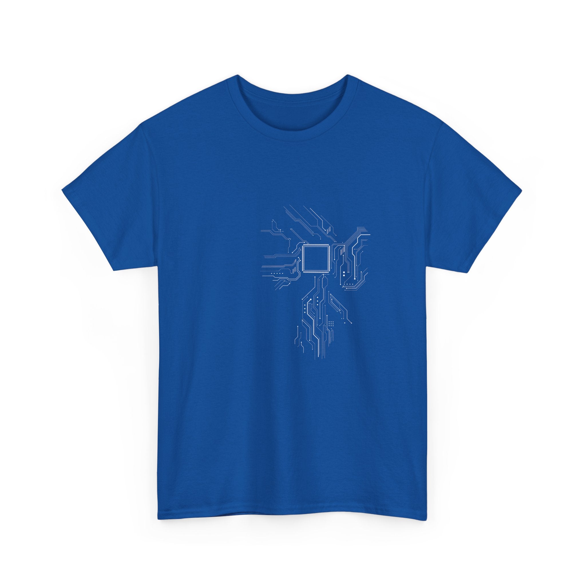 Cpu Heart Chipset Board - Geek Coding T-Shirt -  Unisex Crewneck T-Shirt