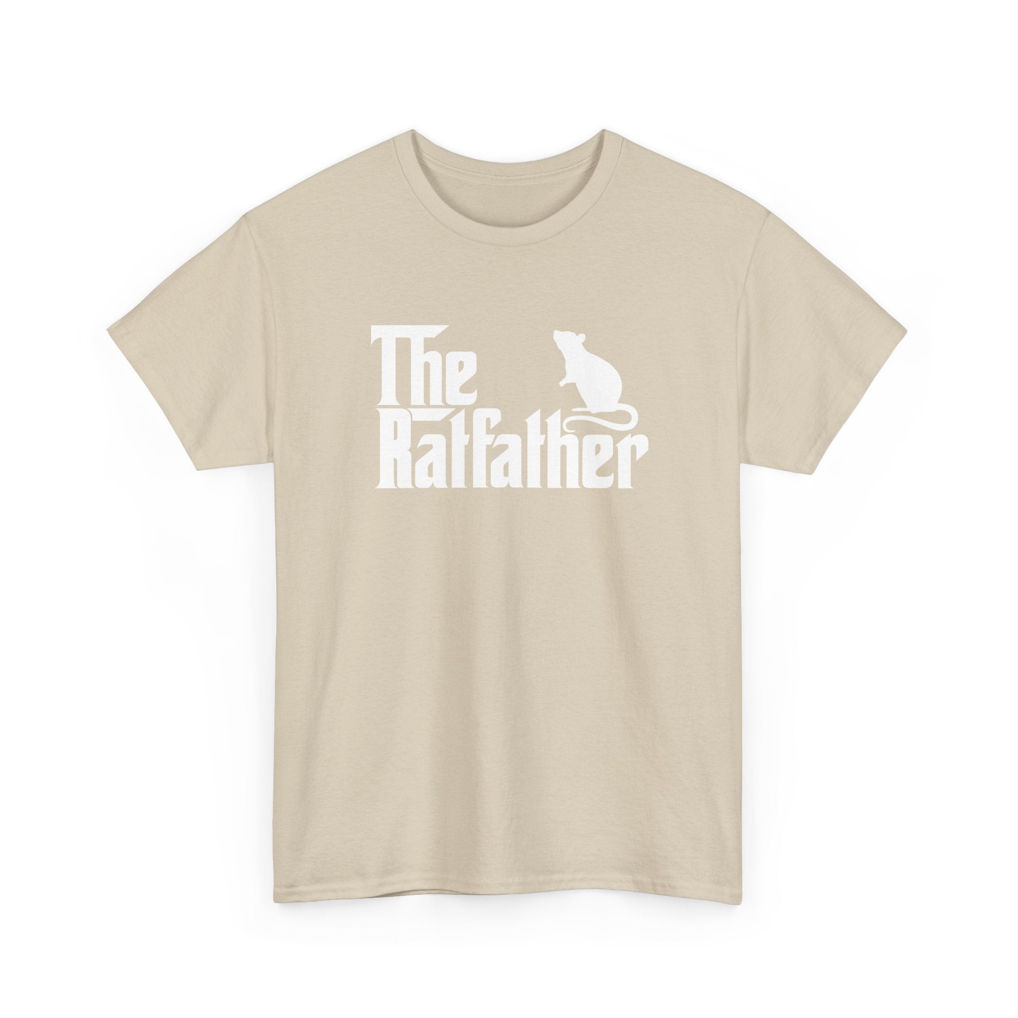 Funny Rat Shirt The Ratfather Rat Dad Gift Pet Rat Lover - Unisex Regular Crewneck T-Shirt