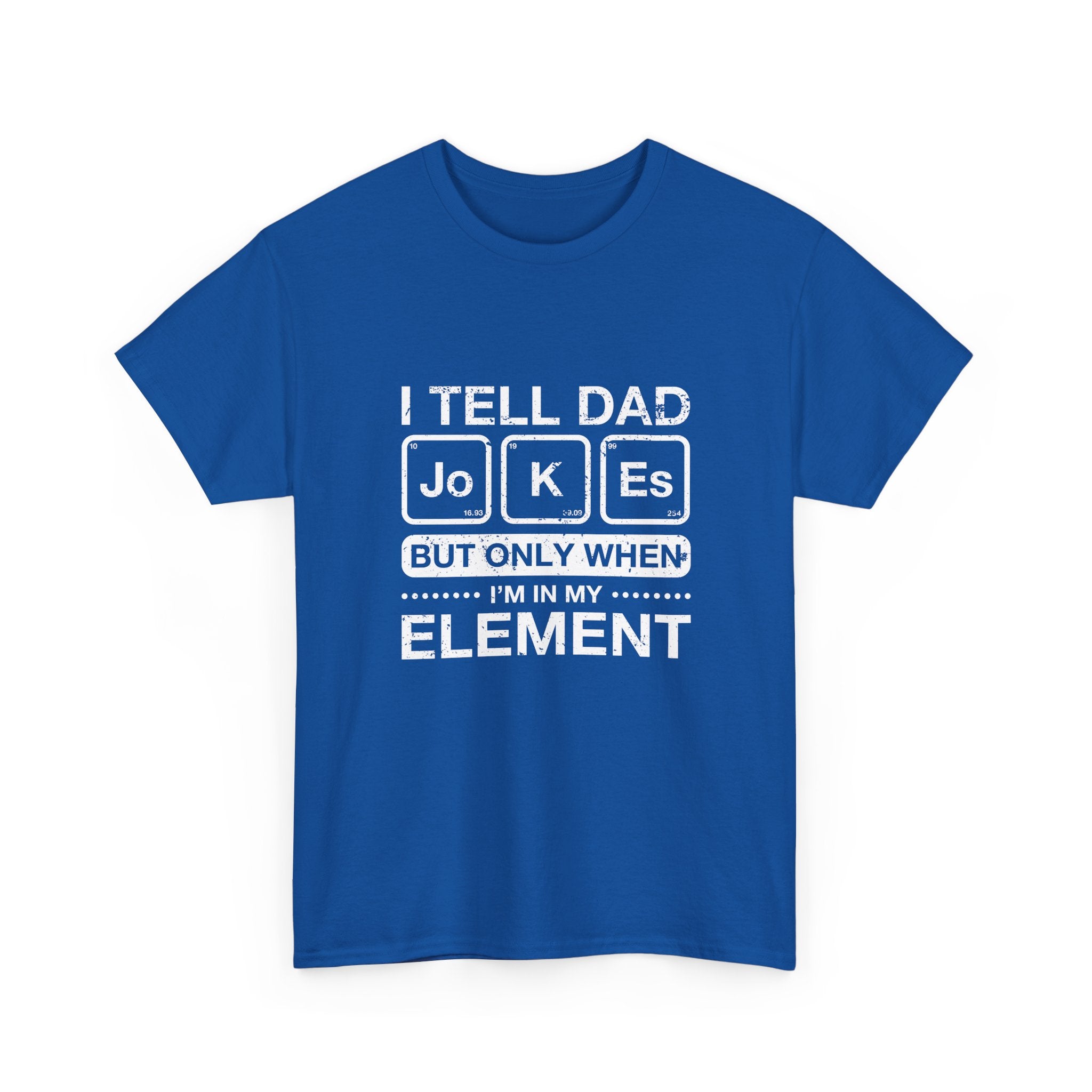 I Tell Dad Jokes - But Only When I'm In My Element - Regular Unisex Crewneck T-Shirt