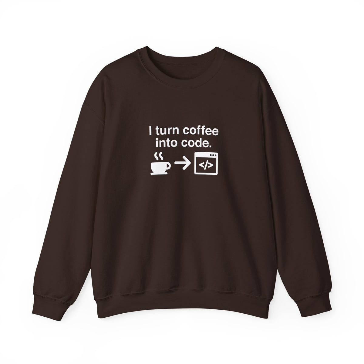 I Turn Coffee Into Code Sweatshirt
