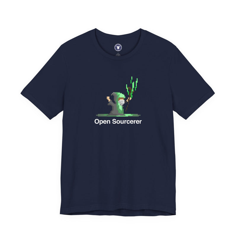 Open Sourcerer - Web Developer - Premium Unisex Crewneck T-Shirt