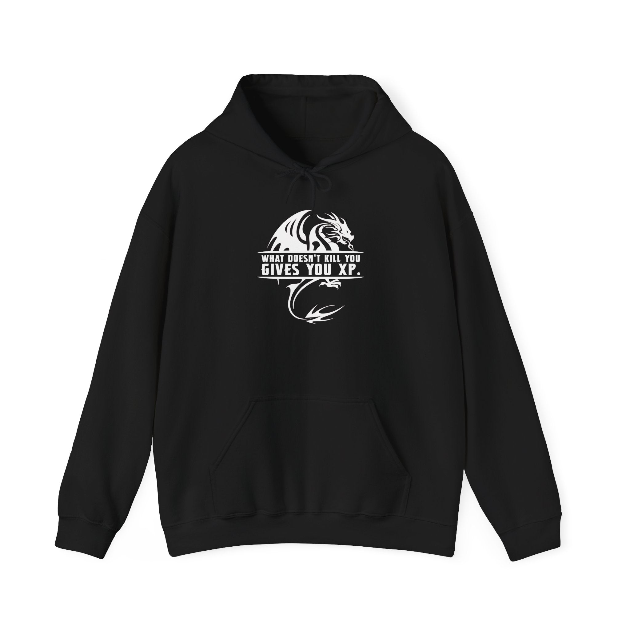 What Doesnt Kill You Gives You Xp - Gamer Hoodie - Unisex Hooded Sweatshirt