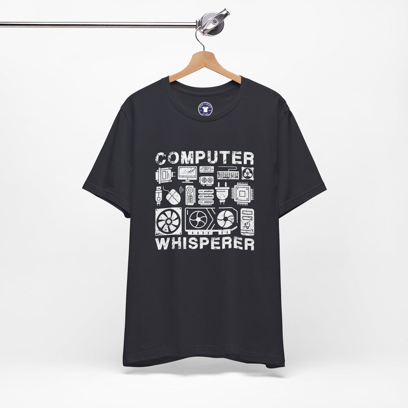 Computer Whisperer - Premium Unisex Crewneck T-Shirt