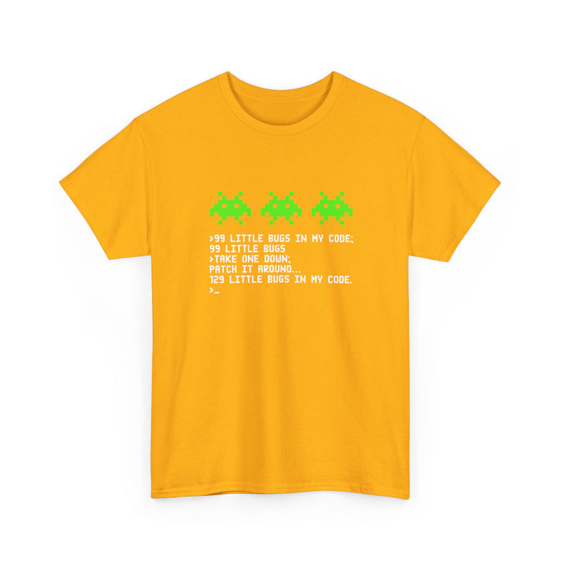99 Little Bugs In My Code - Nerd Shirt - IT Shirt - Regular Unisex Crewneck T-Shirt
