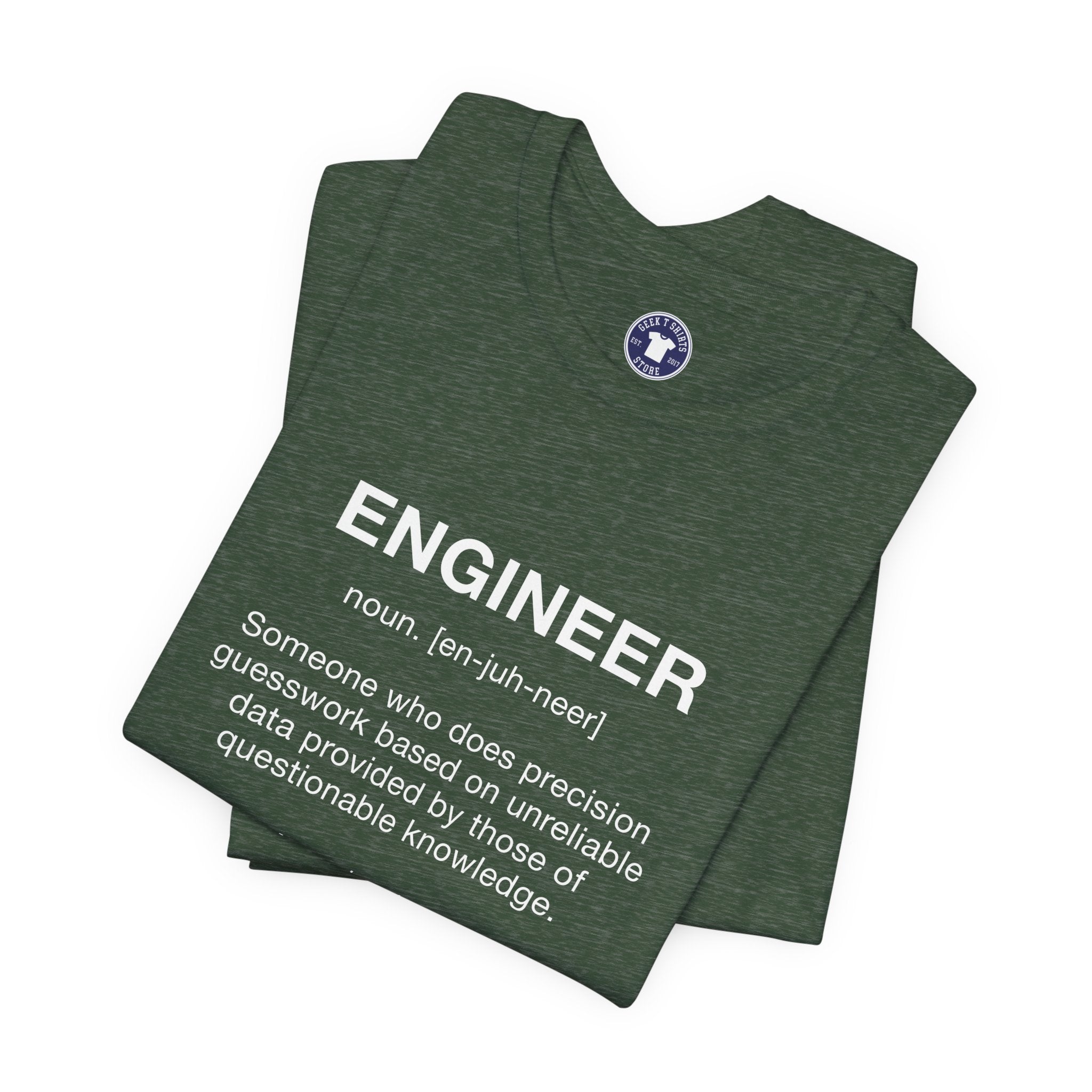 Engineer Noun - Engineering Shirt - Premium Unisex Crewneck T-Shirt