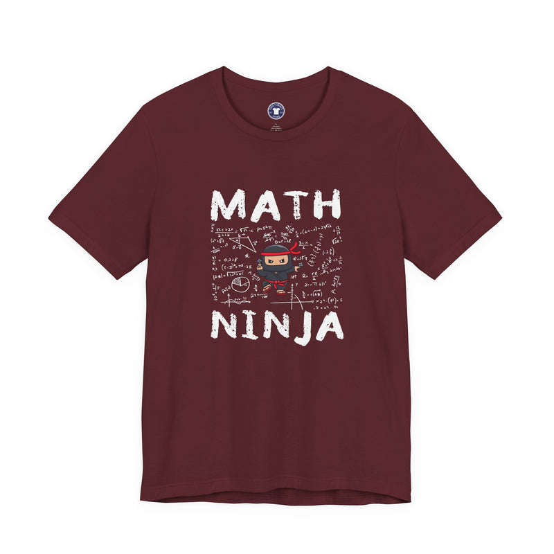 Math Ninja - Math Teacher - Premium Unisex Crewneck T-Shirt