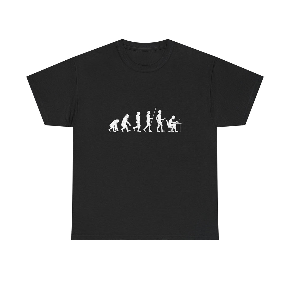 Evolution of Man T-Shirt, Humorous Science Tee, Geek T-Shirt, Nerd Shirt, Funny Evolution Graphic, Casual Wear Gift, Unique Art Apparel