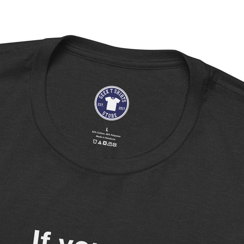 If You Can Read This You Are Too - Nerd Shirt - Premium Unisex Crewneck T-Shirt