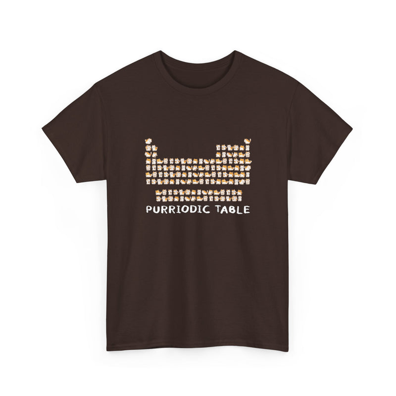 Purriodic Table - Regular Unisex Crewneck T-Shirt
