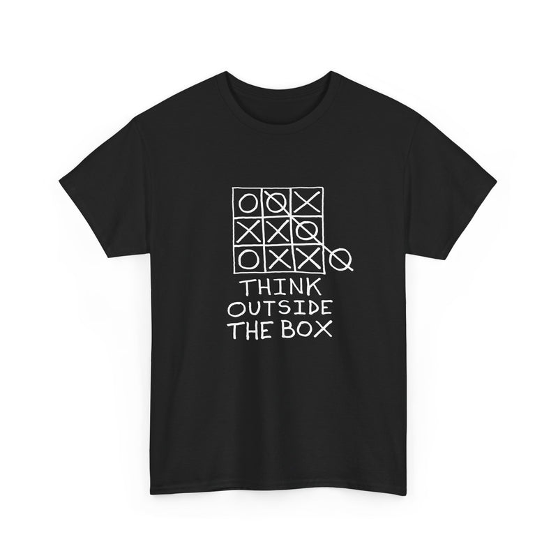 Think Outside The Box - Regular Unisex Crewneck T-Shirt