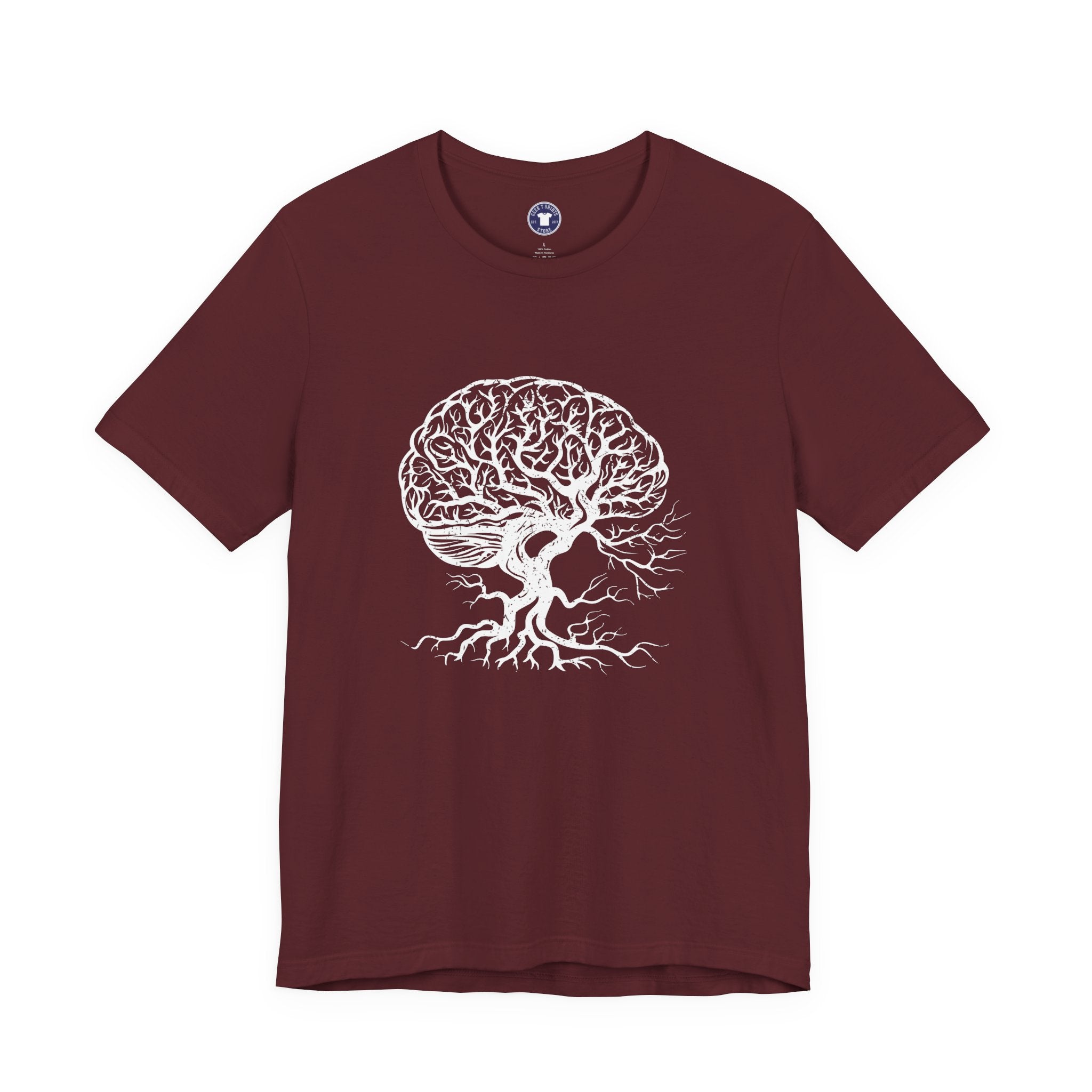 Brain Tree - Premium Unisex Crewneck T-Shirt