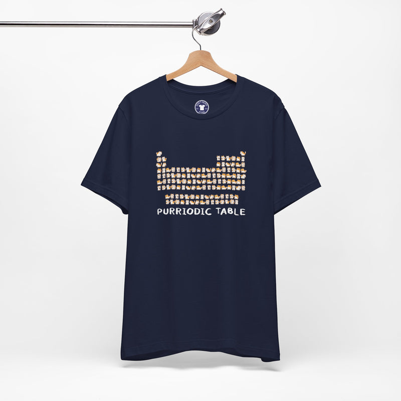 Purriodic Table - Premium Unisex Crewneck T-Shirt