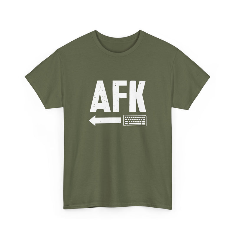AFK Away From Keyboard - Nerd Shirt - Computer Shirt - Regular Unisex Crewneck T-Shirt