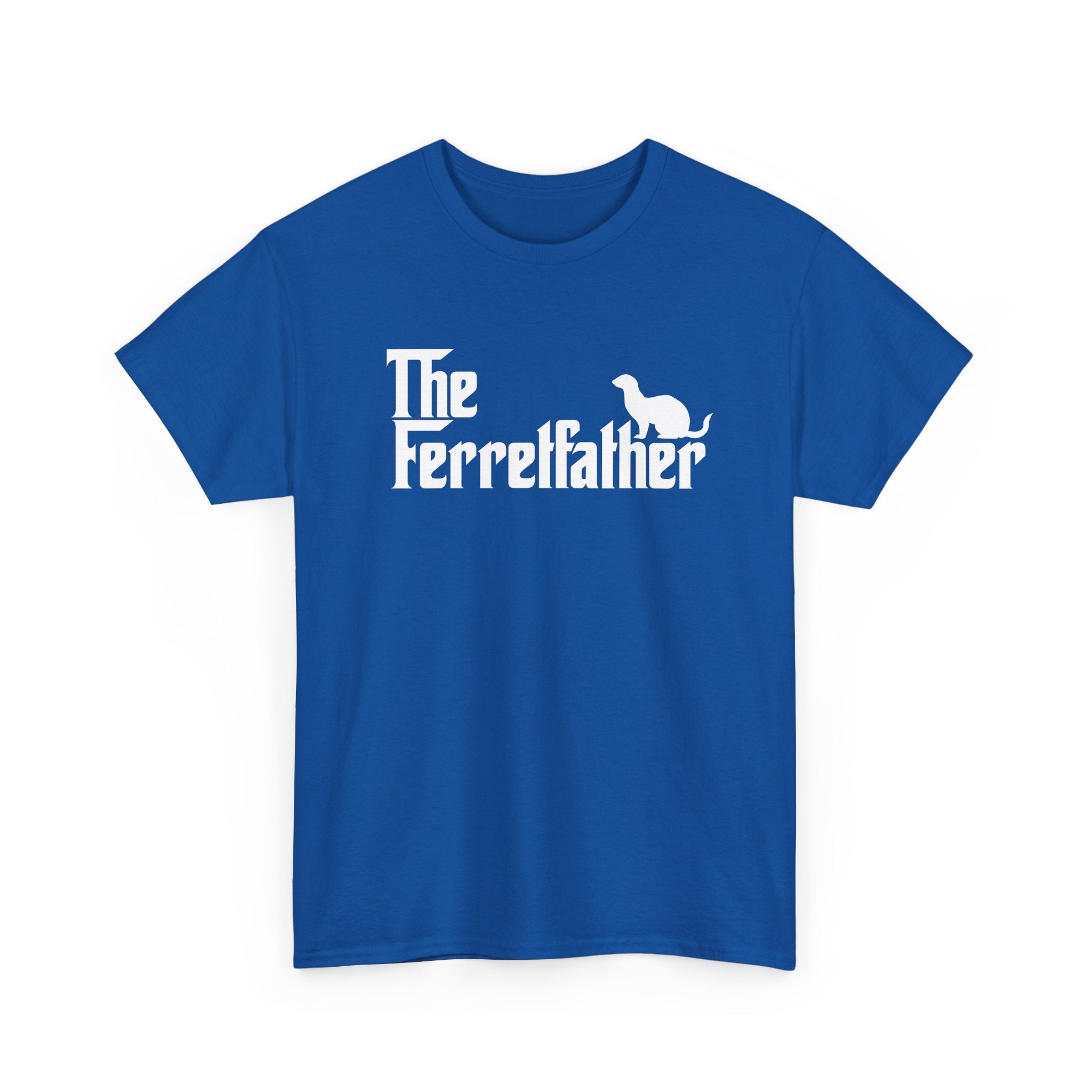 Funny Ferret Shirt The Ferretfather Ferret Dad Gift - Unisex Regular Crewneck T-Shirt