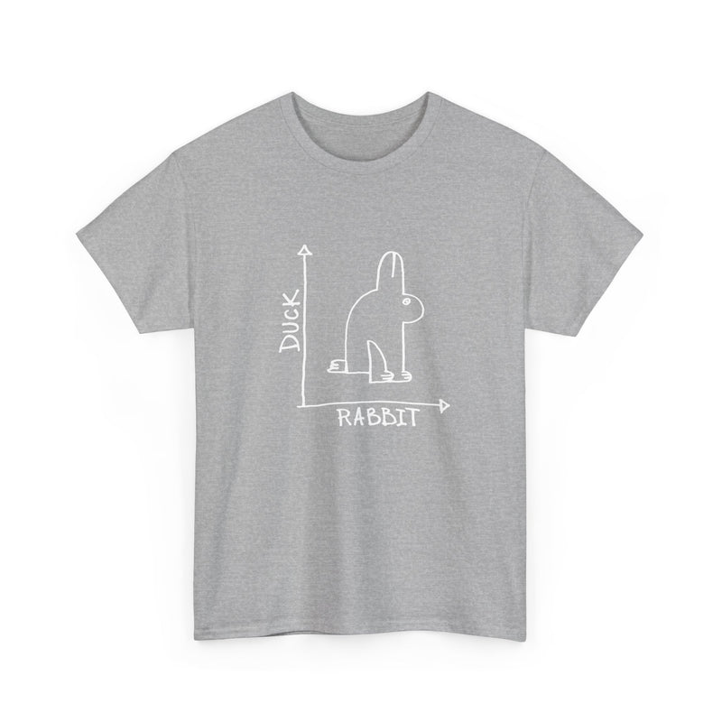 Rabbit-Duck Paradox - Regular Unisex Crewneck T-Shirt