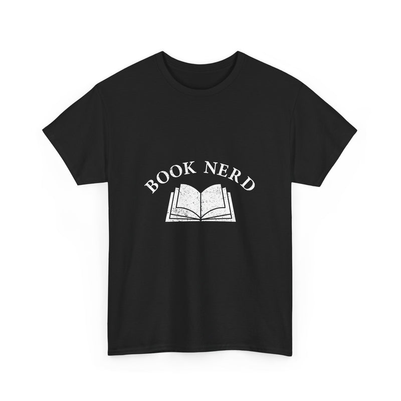 Book Nerd T-Shirt, Geek T-Shirt, Nerd Shirt, Literary Gift Tee, Reading Lover Apparel, Bookworm Present, Unique Reader Shirt, Casual Wear