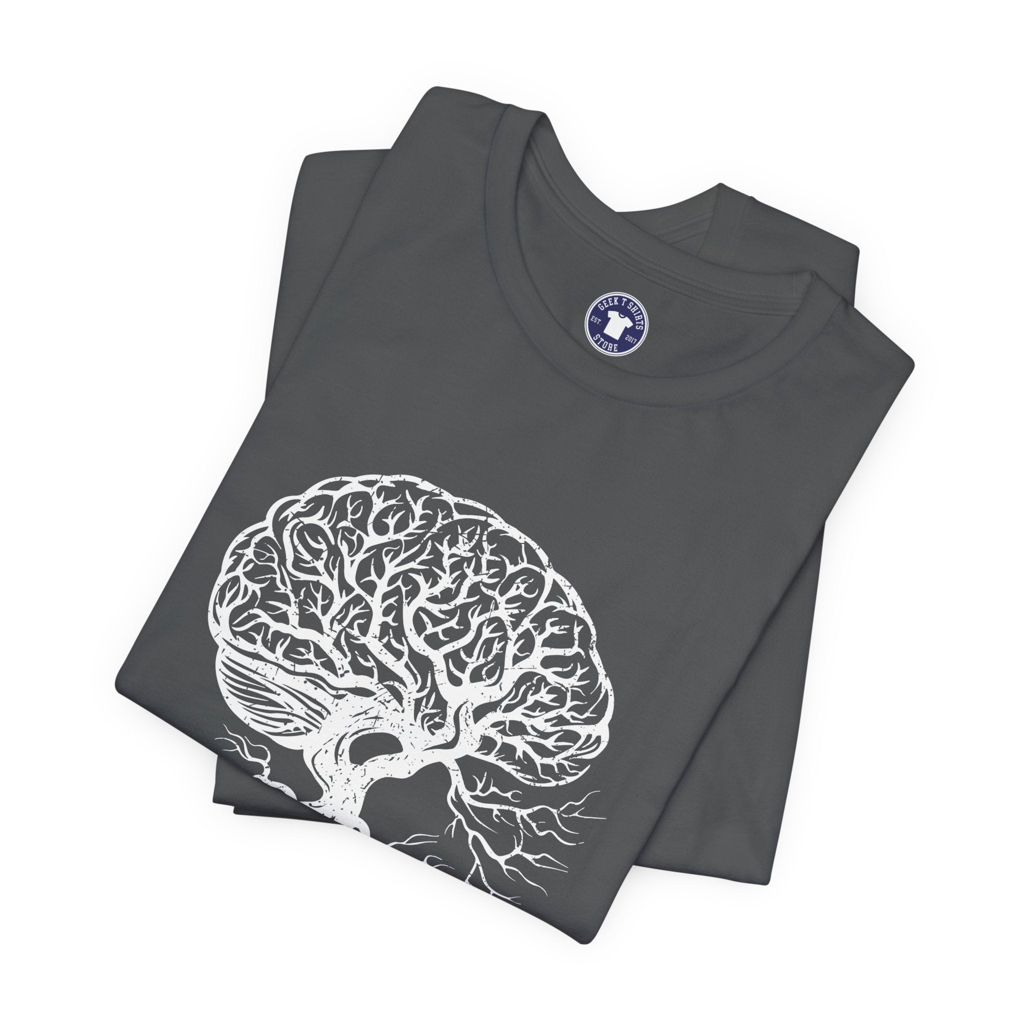 Brain Tree - Premium Unisex Crewneck T-Shirt