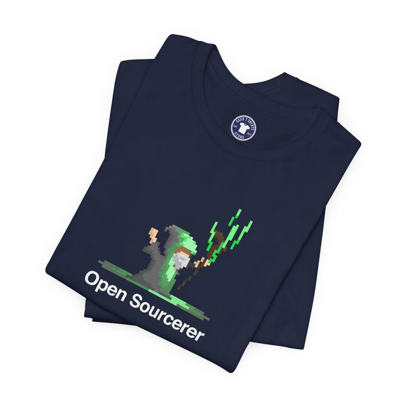 Open Sourcerer - Web Developer - Premium Unisex Crewneck T-Shirt