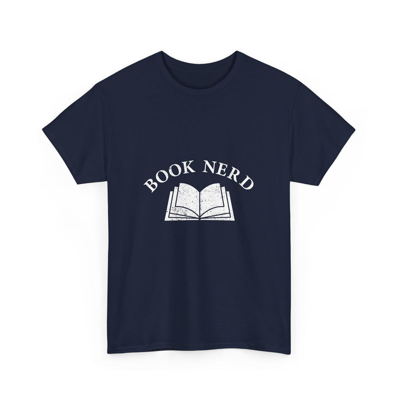 Book Nerd T-Shirt, Geek T-Shirt, Nerd Shirt, Literary Gift Tee, Reading Lover Apparel, Bookworm Present, Unique Reader Shirt, Casual Wear