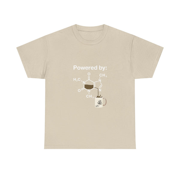 Caffeine Molecule T-Shirt, Coffee Science Tee, Geek T-Shirt, Nerd Shirt, Chemistry Humor Gift, Coffee Lover Present, Science Art Apparel