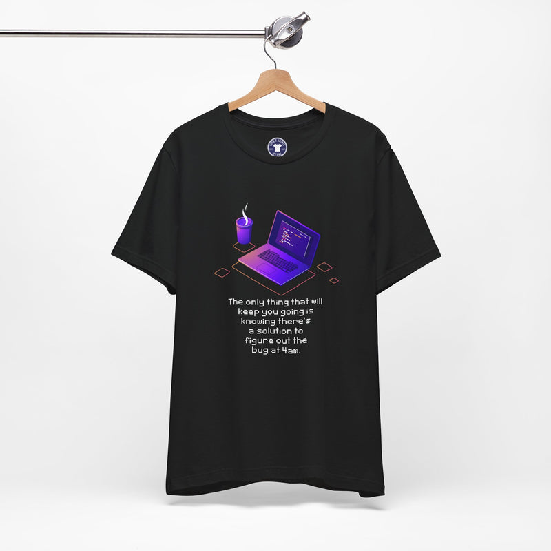 Figure Out The Bug At 4am - Premium Unisex Crewneck T-Shirt