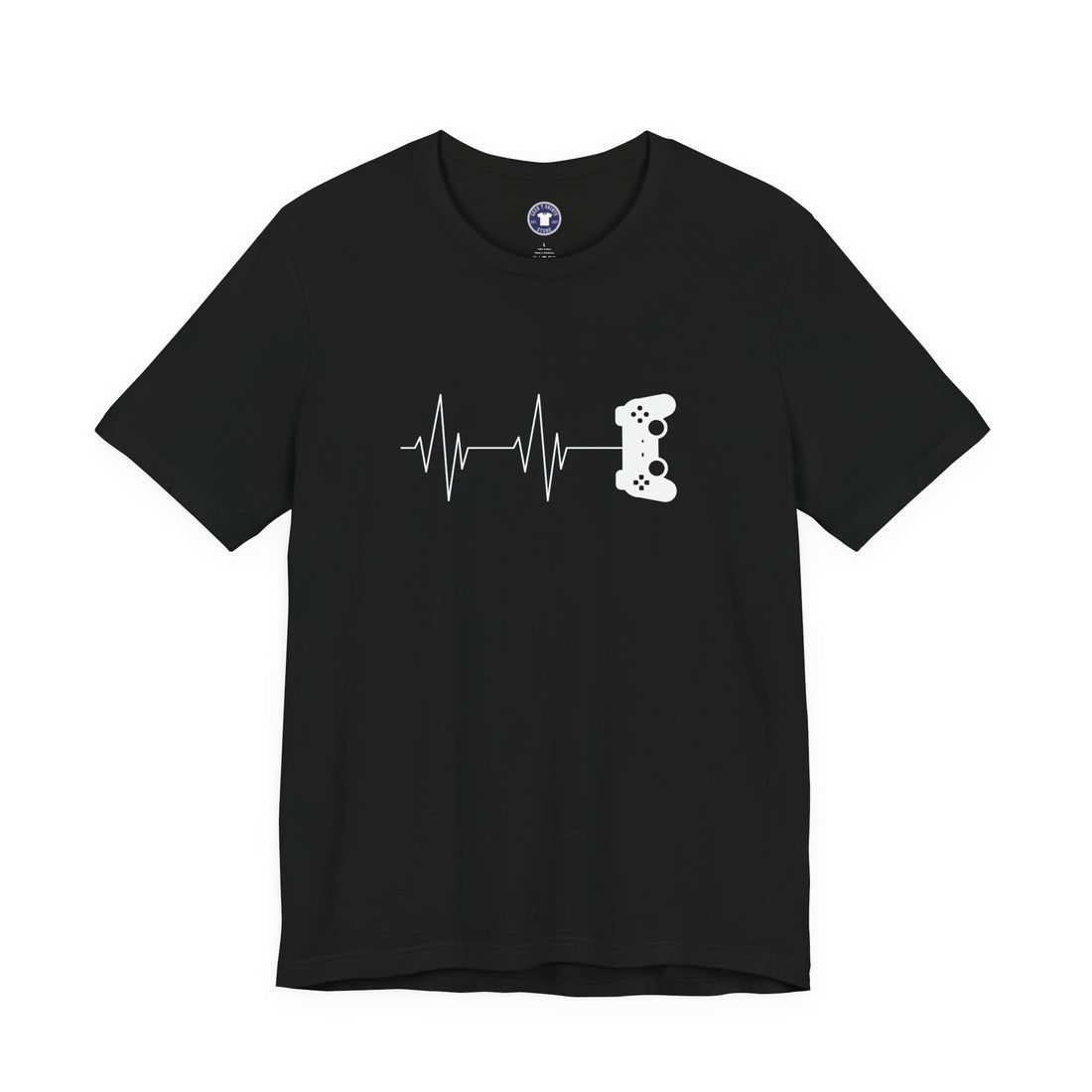 Gamer Heartbeat - Video Gaming Addict Shirt - Premium Unisex Crewneck T-Shirt