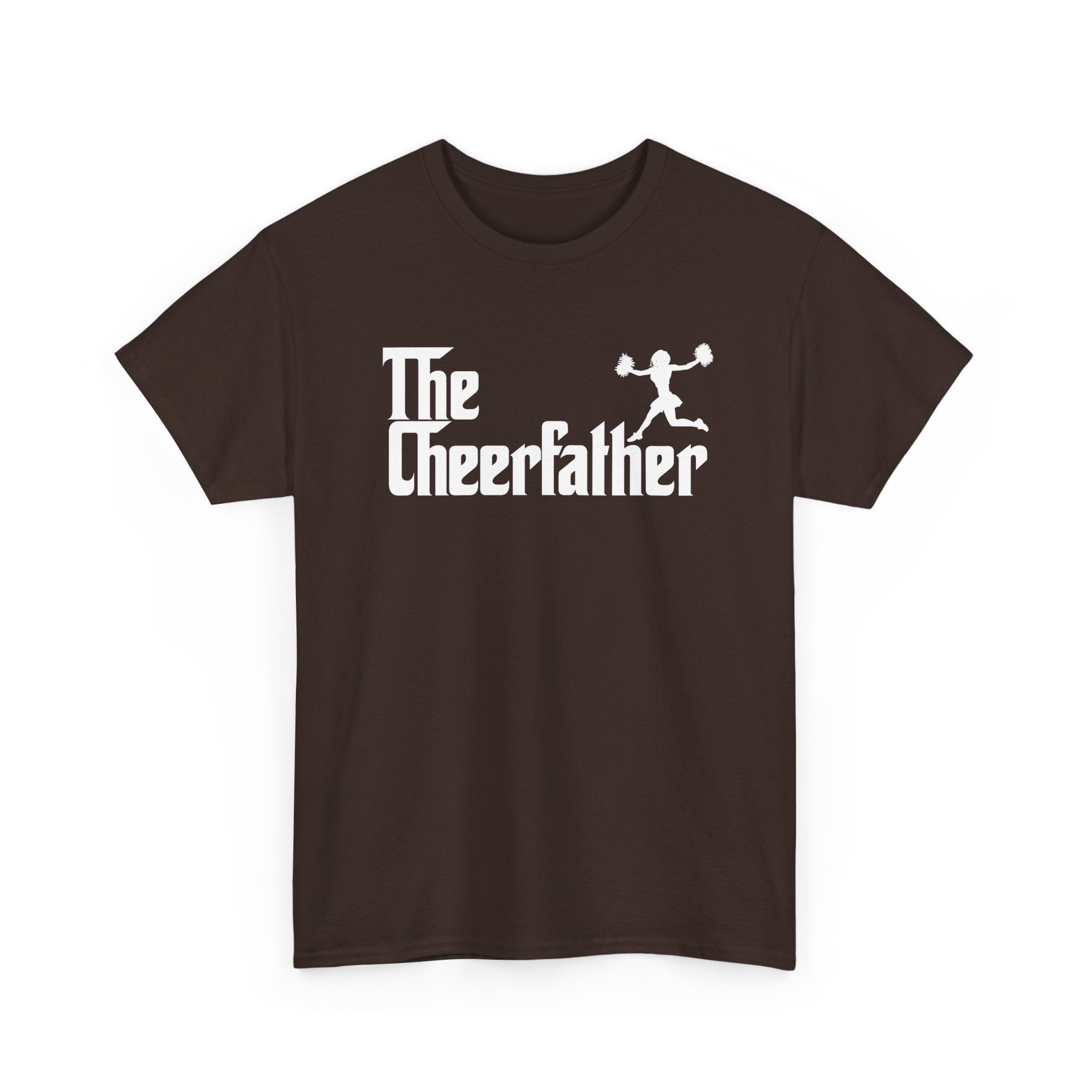 Funny Cheer Dad Shirt The Cheerfather Cheerleader Father Gift - Unisex Regular Crewneck T-Shirt