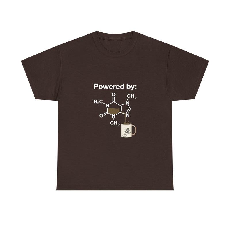 Caffeine Molecule T-Shirt, Coffee Science Tee, Geek T-Shirt, Nerd Shirt, Chemistry Humor Gift, Coffee Lover Present, Science Art Apparel
