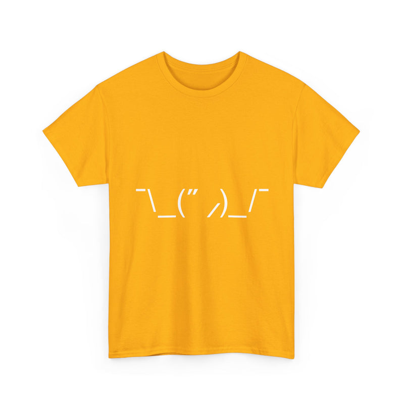 T-Shirt with Quirky ASCII Art Face, Geek T-Shirt, Nerd Shirt, Minimalist Emoticon Tee, Fun Text Art Gift, Casual Statement Shirt