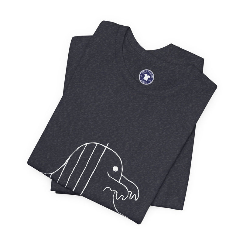 Math Statistics Paranormal Distribution Ghost - Premium Unisex Crewneck T-Shirt