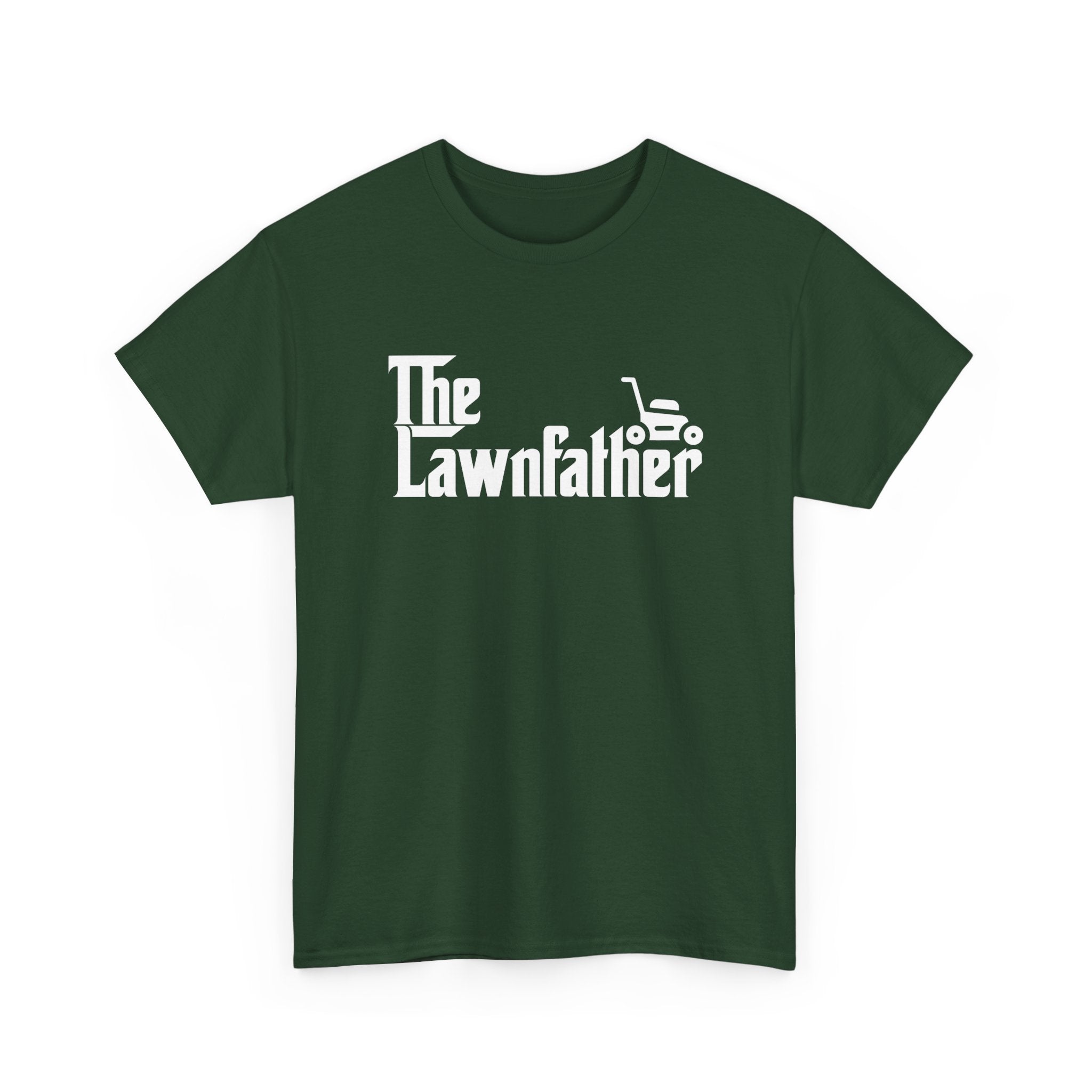 Funny Lawn Mowing Shirt The Lawnfather Lawn Mower Dad Gift - Unisex Regular Crewneck T-Shirt