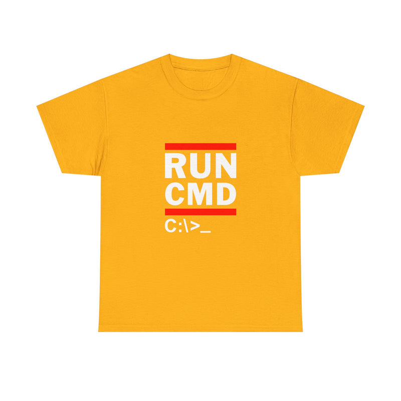 Run CMD T-Shirt, Geek T-Shirt, Nerd Shirt, Tech Humor Tee, Programmer Gift, Coding Tee, IT Humor Shirt, Funny Computer Shirt