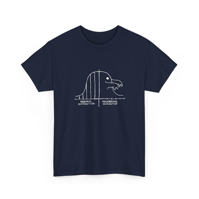 Math Statistics Normal Distribution Dinosaur - Normaldistribusaurus - Regular Unisex Crewneck T-Shirt