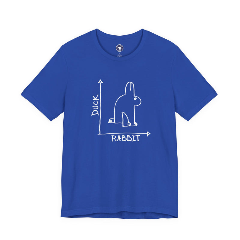 Rabbit-Duck Paradox - Premium Unisex Crewneck T-Shirt